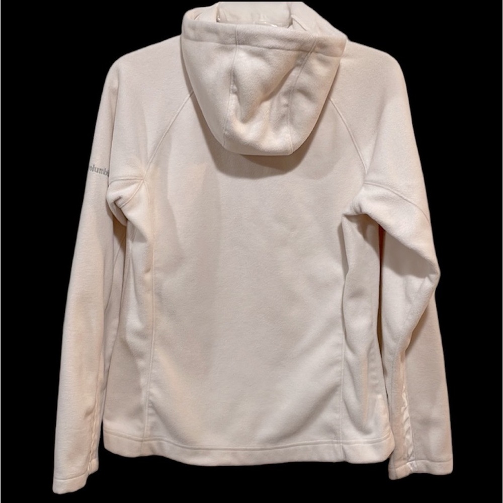 Small Columbia Full-Zip Fleece Jacket w/ Hood - Picture 4 of 8